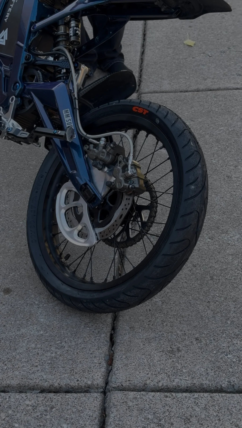 Surron/E Ride Pro CST Supermoto Wheel Set