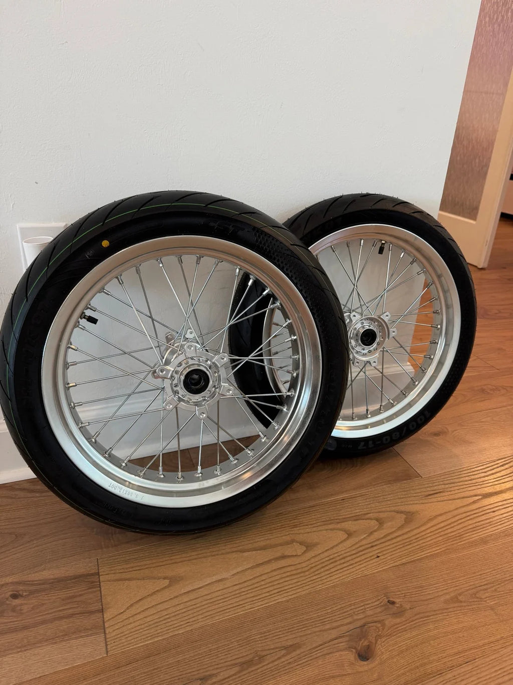 Chrome Ultra Bee Supermoto Wheelset