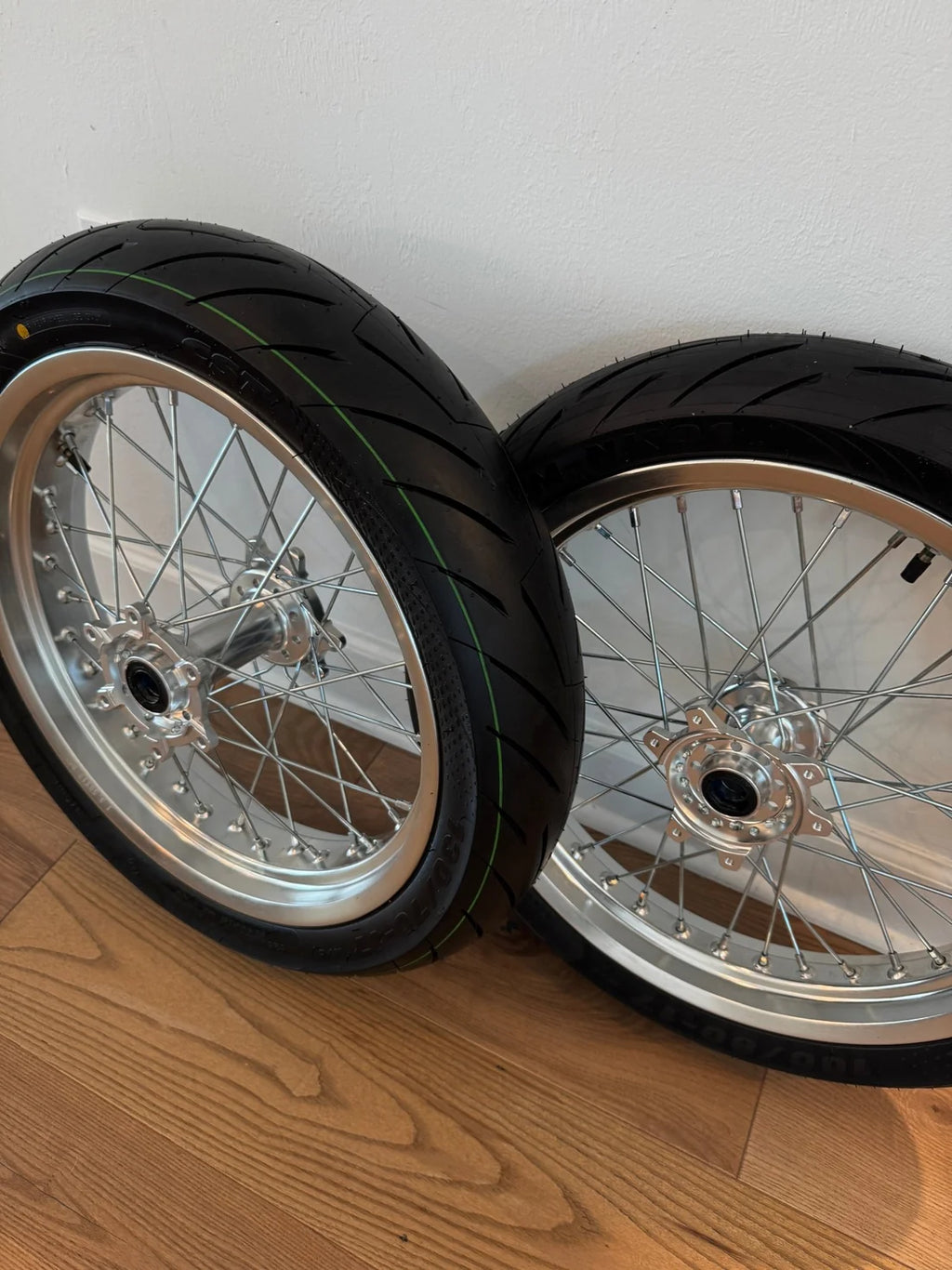 Chrome Ultra Bee Supermoto Wheelset