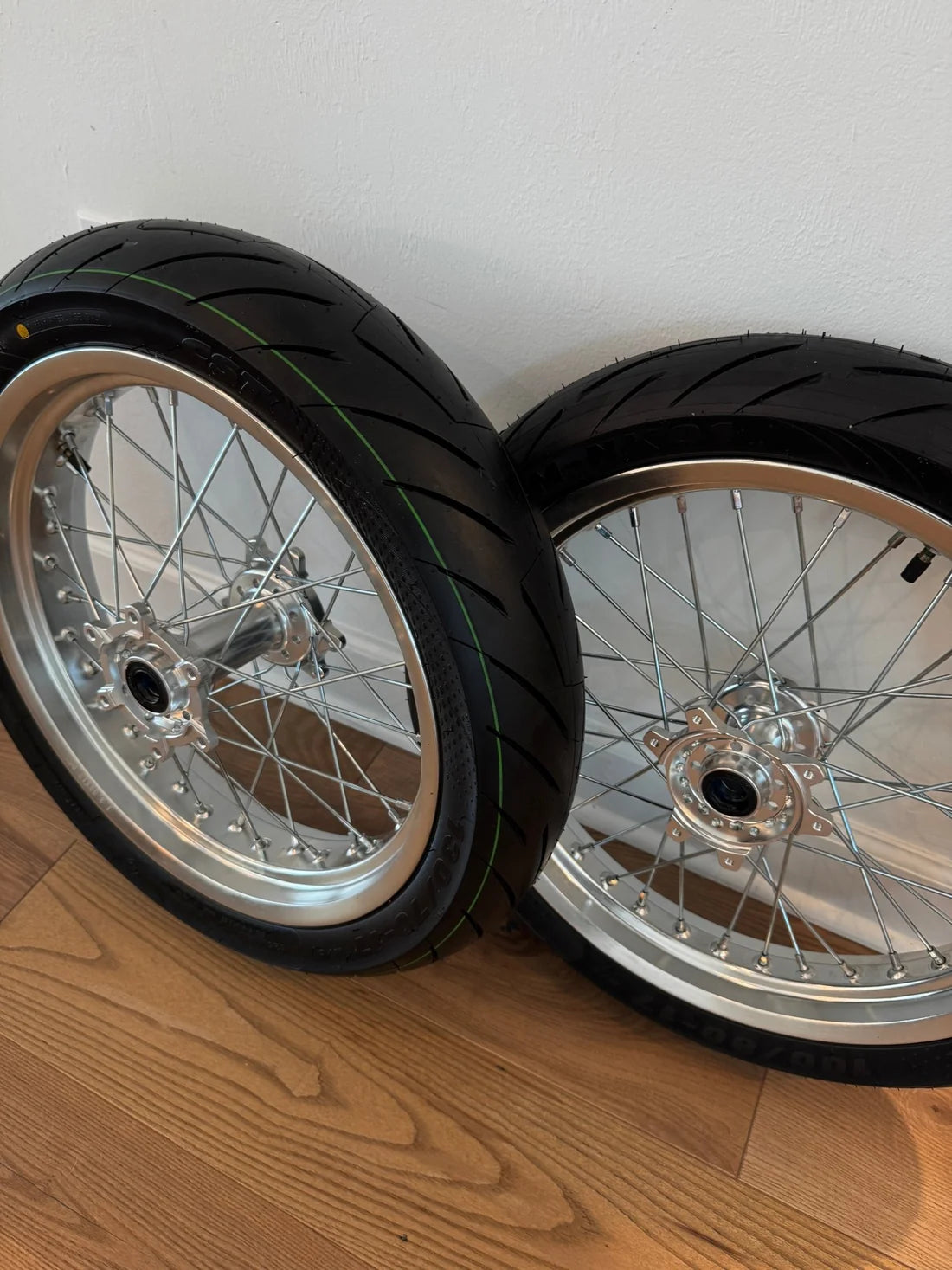 Chrome Ultra Bee Supermoto Wheelset