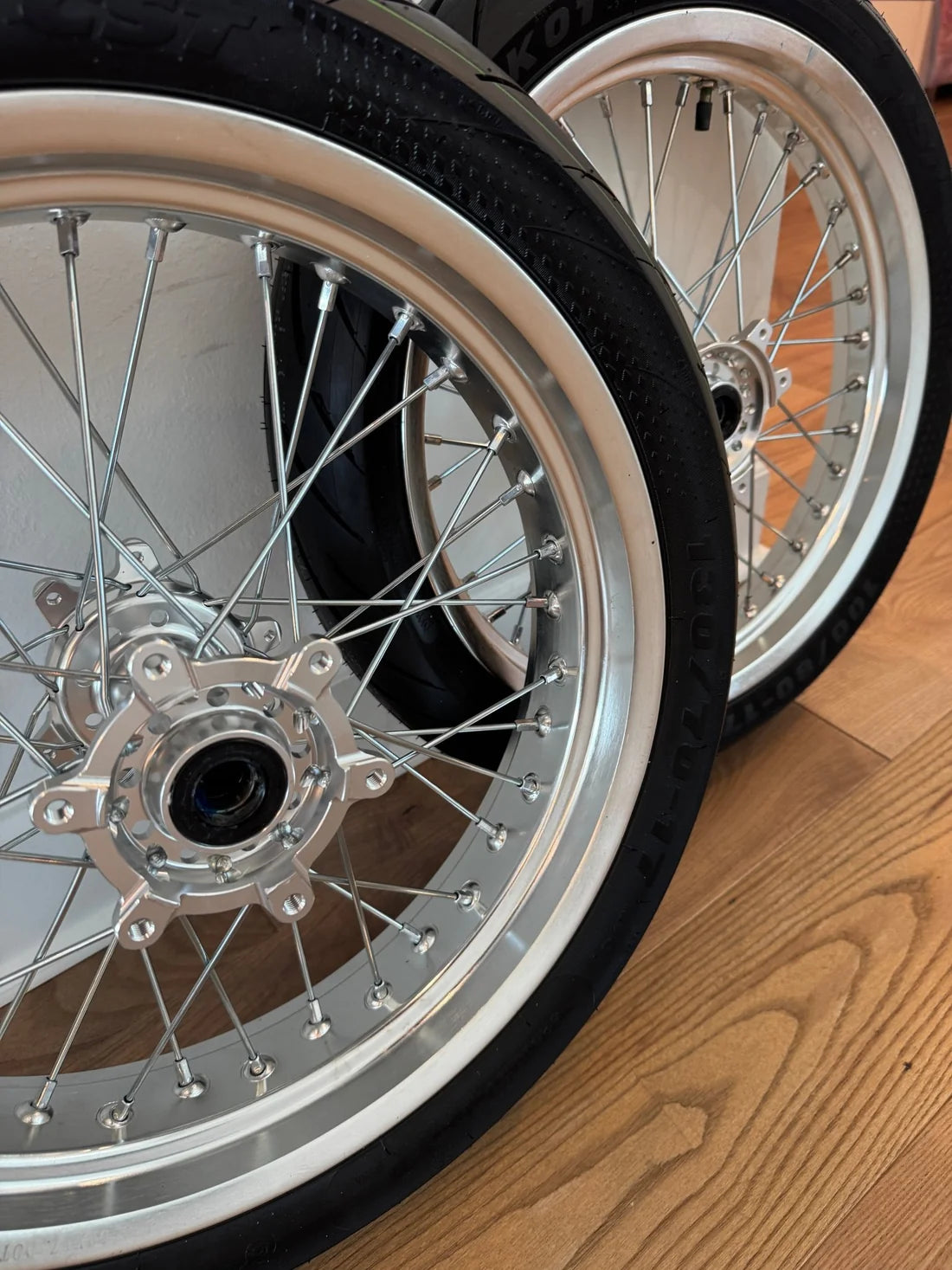 Chrome Ultra Bee Supermoto Wheelset