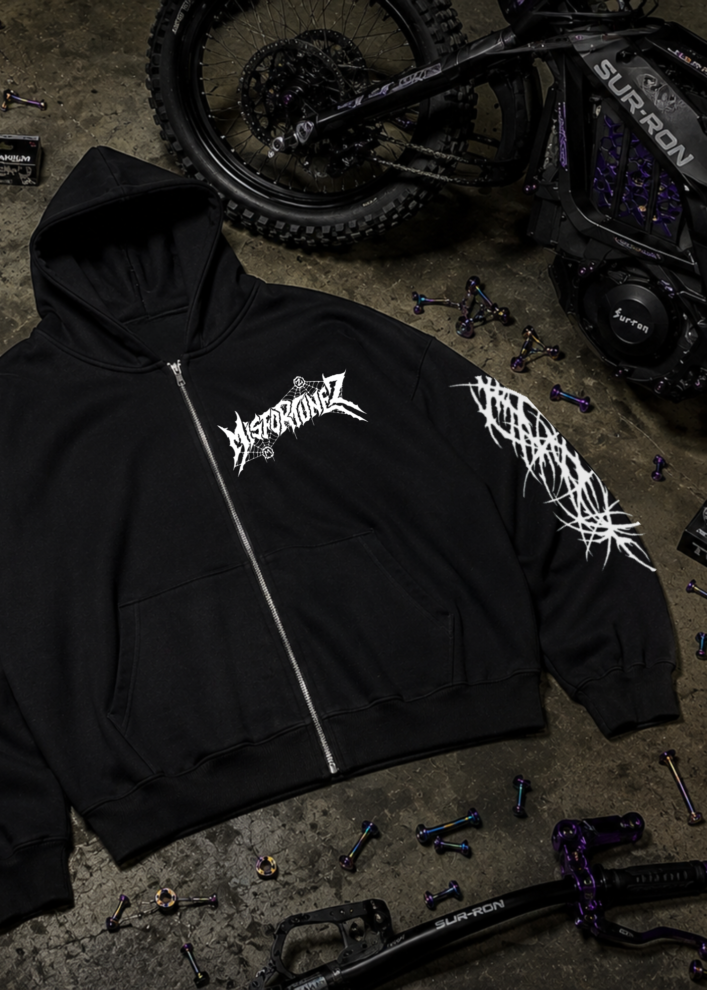 Misfortunez Brand Boxy Essential Hoodie